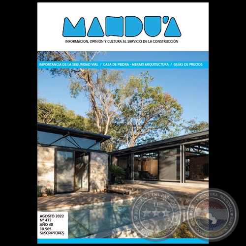 MANDUA Revista de la Construcción - Nº 472 - AGOSTO 2022